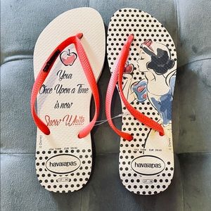 Havaianas Snow White Limited edition 7/8